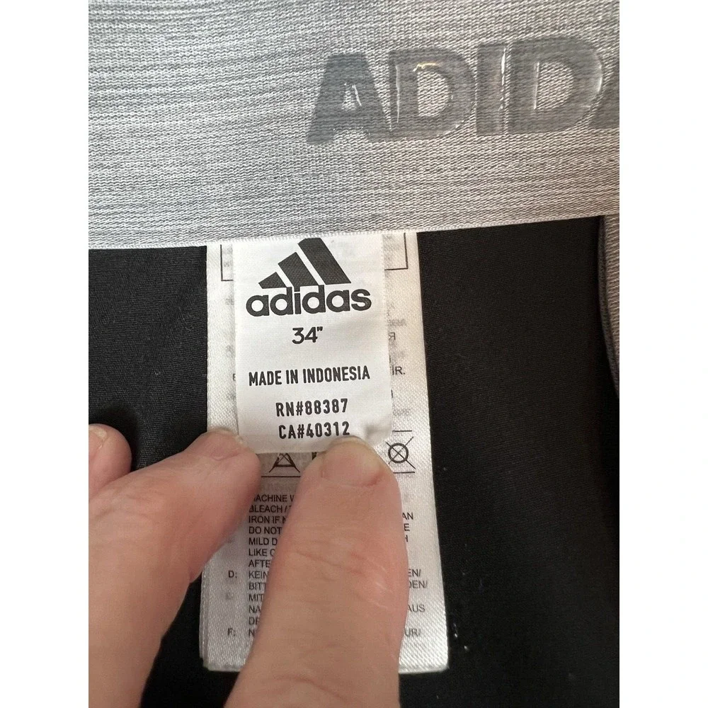Adidas Shorts Men's Size 34 Golf Black Performance Stretch 11